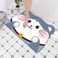 Alfombra de barro de diatomeas de modelado de dibujos animados, alfombra antideslizante para baño, alfombra absorbente para baño, alfombra de barro de diatomeas suave - details 1