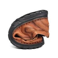 Zapatos De Piel informales Para Hombre, Cómodos, Aptos Para El Exterior, Mocasines Transpirables Antideslizantes - details 10
