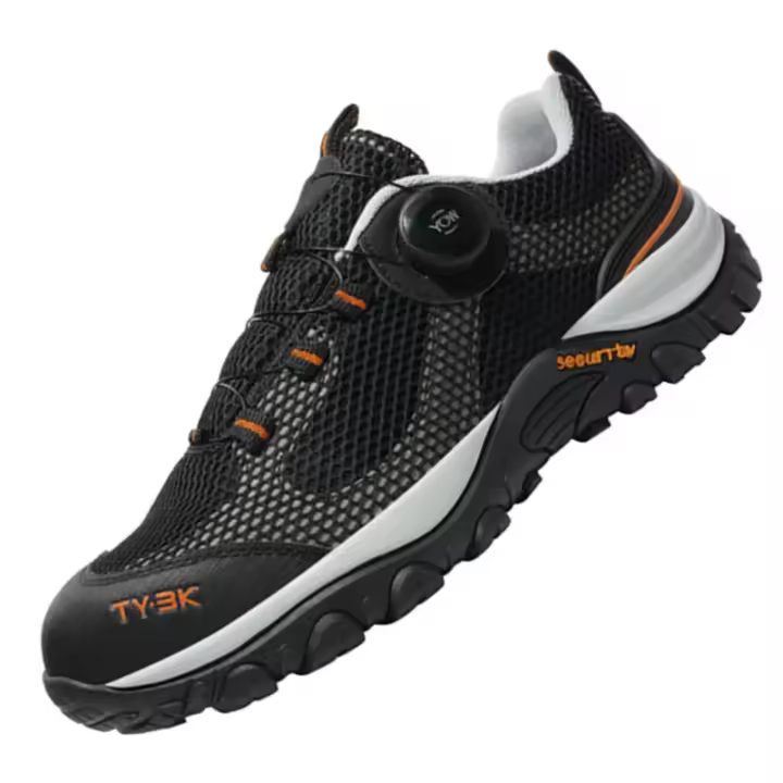 Zapatos de Trabajo de Verano Ligeros y Transpirables con Punta de Acero - 1