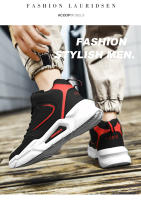Zapatillas altas de marca para hombre, zapatos de baloncesto antideslizantes a la moda para niños, zapatos de tenis para deportes al aire libre, cómodas zapatillas de deporte para parejas - details 15