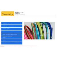 Cuerda elástica colorida para bádminton, cuerda de bádminton colorida de 0,73mm, duradera, línea de raqueta colorida de colores surtidos - details 0