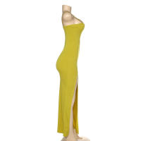 BUNO-rojo negro Año nuevo fiesta de Navidad vestidos largos mujeres primavera básico ceñido al cuerpo con cordones estiramiento vestidos midi ajustados femme - details 26