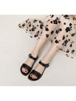 Sandalias de velcro cómodas y antideslizantes con suela suave para mujer, novedad de verano 2025, zapatos de playa de viaje de moda con suela plana para mujer - details 0