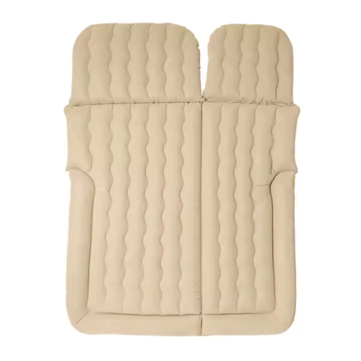 Colchón de cama inflable para coche, camión, SUV, asiento trasero, camas para dormir con juego de bomba de aire - 1