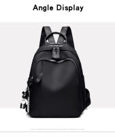 Mochila pequeña con cremallera para mujer, mochila de moda con correa ajustable para el trabajo y la escuela - details 7