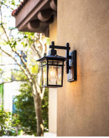 Lámpara de Pared Retro LED Estilo Europeo TOMAXIN 11 Estilos Disponibles Resistente al Agua para Decoración de Jardín Villa Restaurante Balcón Material de Hierro Fundido Color Blanco Cálido Eficiencia de Energía - details 2