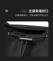 Mochila japonesa con solapa para hombre, escote con cordones a la moda para ordenador portátil de 15,6 pulgadas, senderismo, escuela - details 4