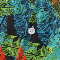 Camisa de manga corta para hombre, Camisa ajustada con estampado de flores fragmentadas, serie CS, primavera y verano, 2024 - details 19