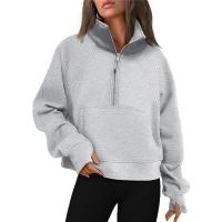 Sudaderas de cuello alto para mujer, jerséis femeninos, tops de otoño e invierno - details 2