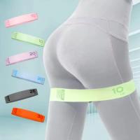 Bandas elásticas de látex para Yoga, expansor circular de cadera portátil para Pilates, ejercicio de resistencia, cinturón de Fitness, tensión, gimnasio familiar, U2F2 - details 5