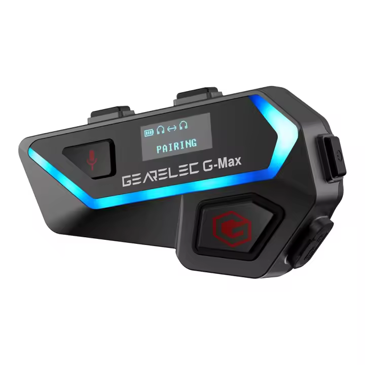 Intercomunicador para Motocicleta G-Max Casco de 6 Conductores con Control de Voz Cable Desmontable - 1