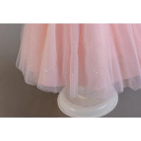 Vestido de actuación de Piano para niña, vestido de princesa de cumpleaños con flores para niña, tul hinchado de alta gama, pasarela - details 7