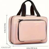 Bolsa de cosméticos con gancho, bolsa de almacenamiento de viaje, bolsa de lavado de moda - details 1