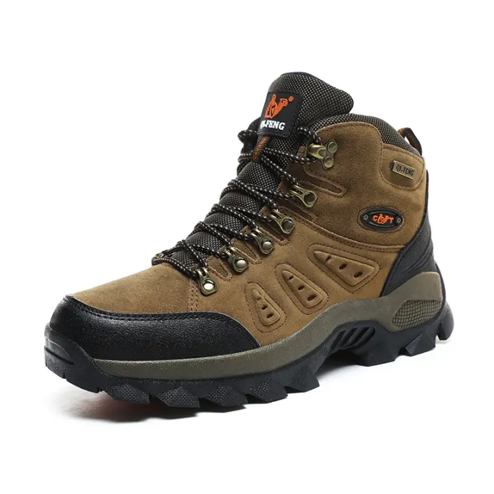 Zapatos de senderismo Unisex, botas de montaña al aire libre, zapatillas Anticolisión de invierno, botas casuales para hombre - 1