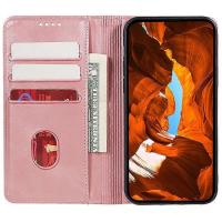Funda de Teléfono de Cuero de Vaca PU para Google Pixel 9 Pro Textura de Cuero Acabado Magnético - details 0