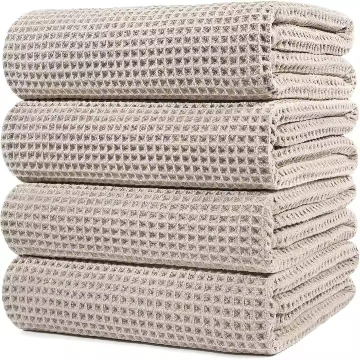 Toalla de baño de microfibra antipelusa de secado rápido Tamaño grande 152 x 76 x 0,5 cm - 1