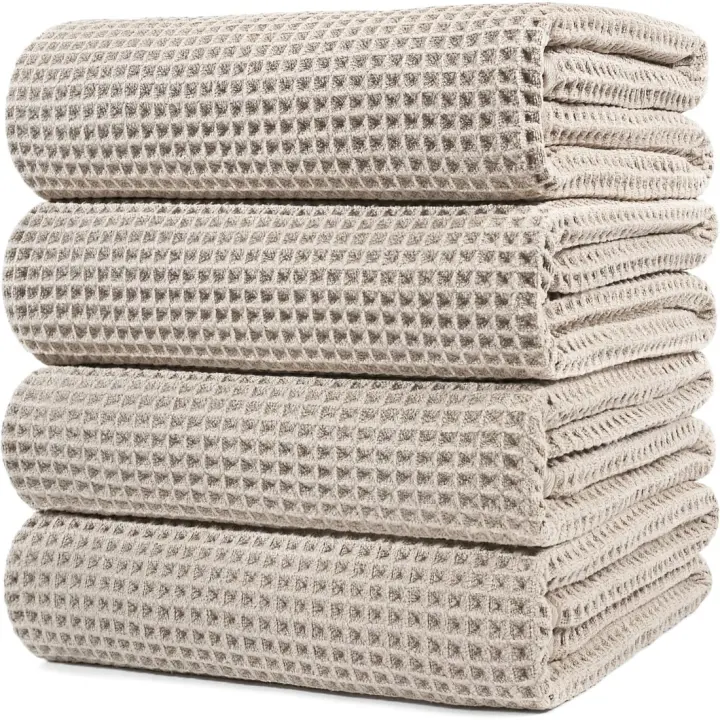 Toalla de baño de microfibra antipelusa de secado rápido Tamaño grande 152 x 76 x 0,5 cm - 1
