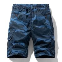 Pantalones cortos casuales de algodón de verano con múltiples bolsillos para hombre, pantalones cortos para correr transpirables para hombre - details 6
