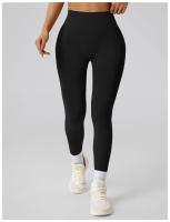 Pantalones de gimnasio sin costuras para levantamiento de cadera, mallas de entrenamiento para gimnasio, pantalones de chándal para ciclismo y correr para mujer, pantalones de Yoga ajustados de cintura alta para abdomen - details 7