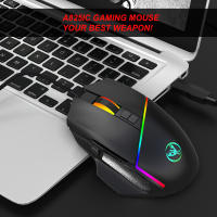 Teclado con cable RGB de 61 teclas, Mouse para juegos, Kit de oficina, retroiluminación, 12800dpi, programable, Combos para PUBG Gamer - details 6