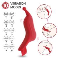 Leten-vibrador de dedo para mujer, masturbador de estimulación del clítoris, punto G, masaje sexual, juguetes para adultos - details 7