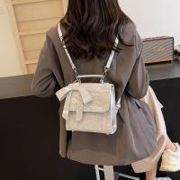 Mochila Premium sense para mujer, mochila informal con textura sólida de color, nueva moda 2025 - details 5