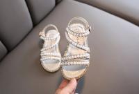 Sandalias de princesa con diamantes de imitación brillantes, zapatos de verano, nuevas, niñas - details 5
