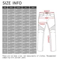 Pantalones de moto para hombres ovuiwen jeans protectores de equipo para ciclismo y motocross - details 2