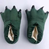 Suaves Zapatillas de Invierno de Dinosaurio Monstruo Calidez para Hombres, Mujeres, Niños - details 8