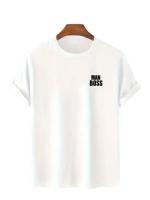 Camiseta Casual de Manga Corta para Hombres Algodón Puro, Impreso Gráfico, Elástica y Transpirable - details 1