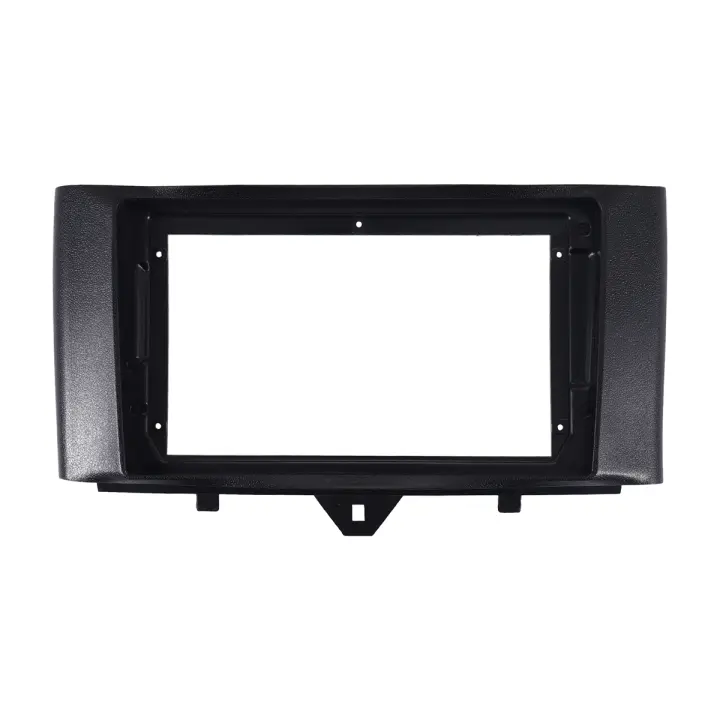 Fascia de Radio de coche 2 Din para Benz Smart Fortwo 2011-2015, adaptador de placa de Marco estéreo de DVD, bisel de instalación de tablero de montaje - 1
