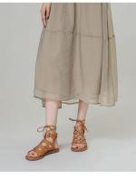 Sandalias de mujer, modernas y versátiles, nuevas sandalias romanas para verano. - details 1