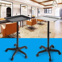 Carrito de Peluquería Ajustable de Altura Plataforma de Aluminio para Estilistas de Pelo - details 9