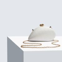 2025 Señoras europeas y americanas Nuevo hombro Crossbody Concha de forma especial Acrílico Moda Boda Cena Bolso de mano Mochila de lujo de alta gama - details 1