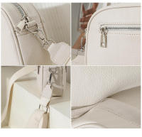 Bolso bandolera cuadrado pequeño de color sólido para mujer 2025 - details 15