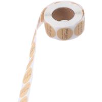 Rollo de pegatinas autoadhesivas para regalo, rollo de pegatinas de 1 pulgada, 500 piezas, gracias por tu pedido - details 4