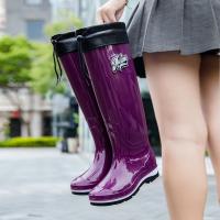 Botas de Lluvia de Moda para Mujeres Altas, Suaves, Antideslizantes, Impermeables con Estilo Sencillo - details 10