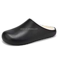 Nuevo Zuecos de madera para jardín con forro de lana de invierno de alta calidad, pantuflas cálidas de felpa para interior para hombre 38-45 #   Precio bajo - details 2