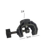Soporte giratorio para teléfono de 360 ​​grados, micrófono universal de 6,5-10 cm para teléfonos inteligentes, soporte para actuaciones de música en vivo - details 0