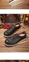 Zapatos de cuero vacuno puro de alta gama, zapatos casuales de suela blanda para hombre - details 13