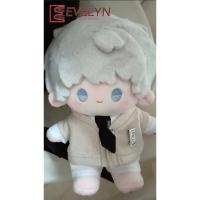 Evelyn-ropa para muñeca de 20CM, chaleco tejido de Color claro, pantalones cortos, accesorios para corbata, ropa de vestir DIY, regalo, amor y espacio profundo, sin muñeca - details 1