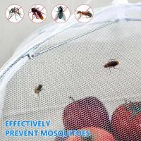 Portátil con cubierta de malla para alimentos, tienda de campaña, cúpula plegable transpirable, paraguas a prueba de mosquitos - details 5