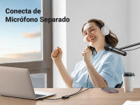 Tarjeta de Sonido USB Externa UGREEN Soporta Auriculares y Micrófono Adaptador de Audio Tipo C a 3.5 mm Jack Compatible con PC, Macbook, MateBook, PS5/PS4, Altavoces, Amplificador - details 3