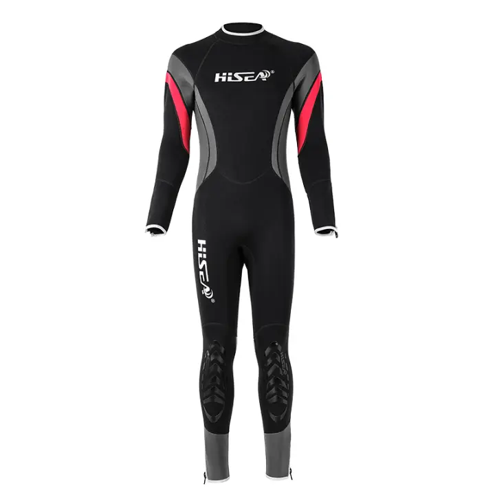 HISEA Traje de Buceo para Hombres de 2.5mm Neopreno Adecuado para Natación, Surfia, Rastreo de Ríos, Triatlón de Una Pieza - 1