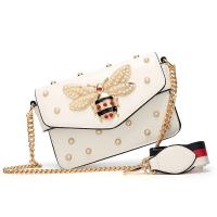 Bolsos cruzados con perlas de abeja para mujer, cadenas, bolsos de lujo de abeja, bolso de hombro de marca famosa de diseñador, bolso de mano principal para mujer - details 6