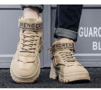 Botas tácticas militares de combate para hombre, zapatos de senderismo al aire libre, antideslizantes, ligeros, botines para el desierto, Invierno - details 8