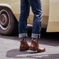 Botas de hombre con suela antideslizante y doble cremallera Botas con borlas Botas de cuero para hombre - details 17