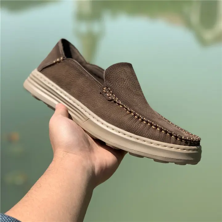 Zapatos Beanie de Cuero Suave Transpirable, Ligero, Estilo Casual para Hombres - 1