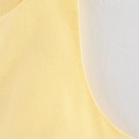 PB&ZA2025 verano chaleco sin mangas amarillo con cuello redondo para mujer, cárdigan holgado, simple, versátil, top en capas - details 3
