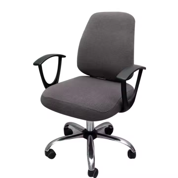 Funda para silla gruesa y sólida para ordenador de oficina, funda de asiento dividida de, funda Universal para sillón antipolvo para oficina - 1